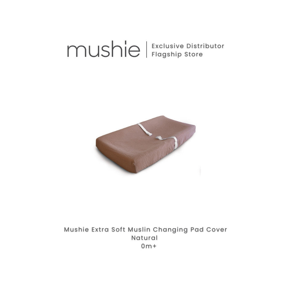 MUSHIE Extra Soft Muslin Changing Pad Cover