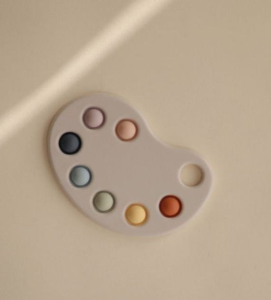 MUSHIE Paint Palette Press Toy