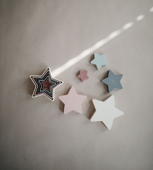 MUSHIE Nesting Stars Toy