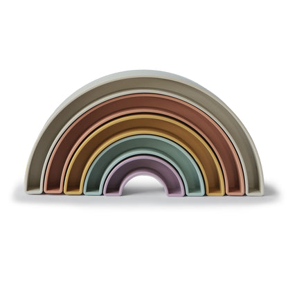 MUSHIE Rainbow Stacker Toy