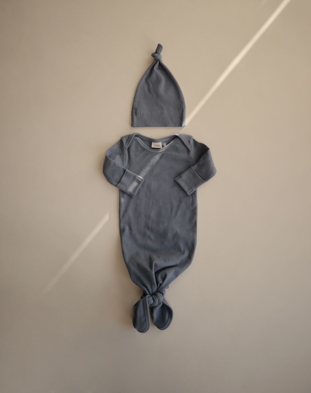 MUSHIE Clothing Ribbed Baby Beanie
