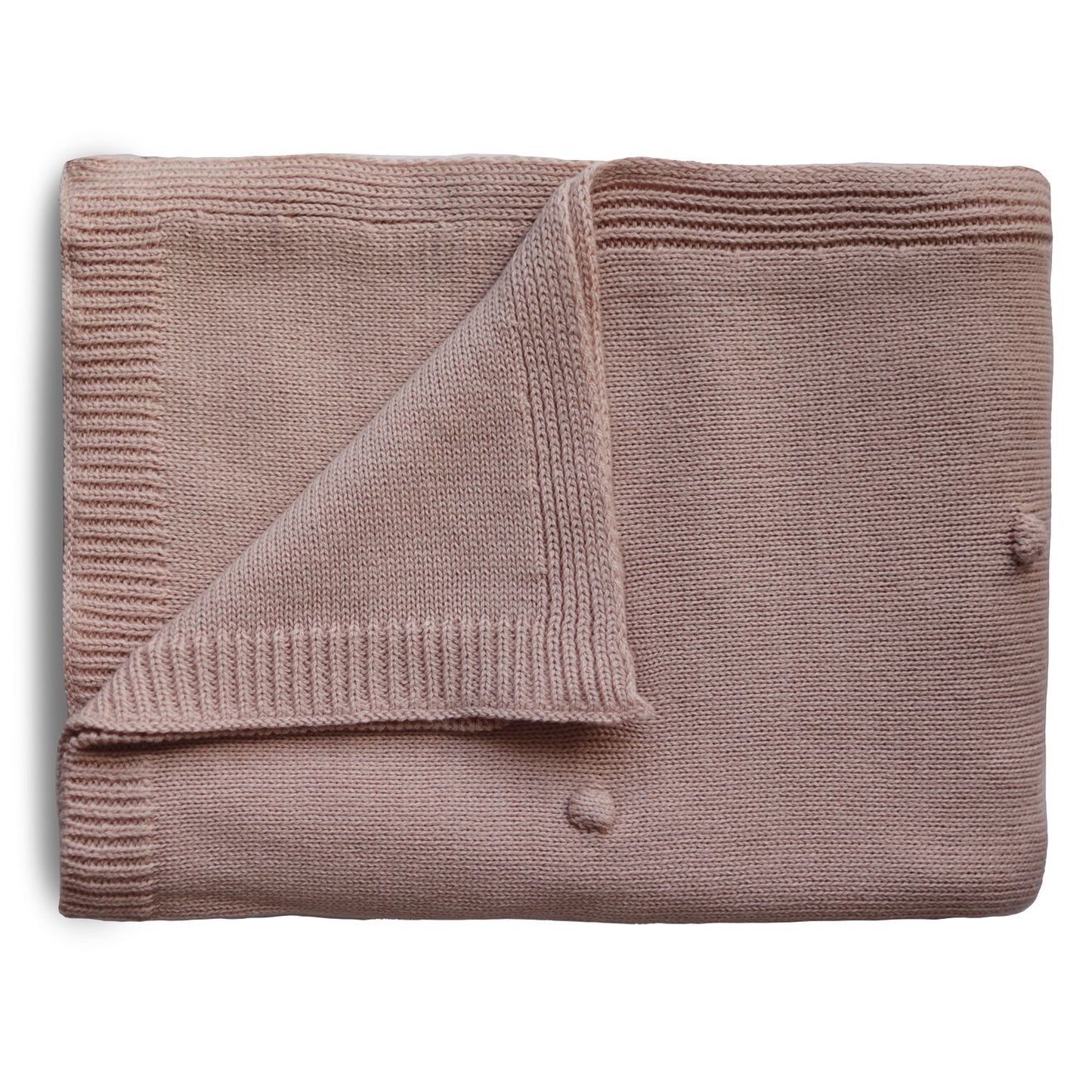 MUSHIE Knitted Baby Blanket