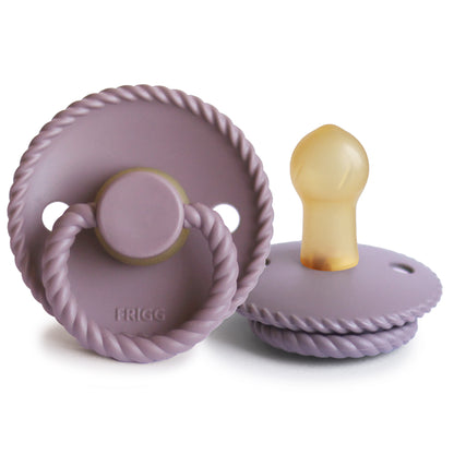 FRIGG Rope Natural Rubber Baby Pacifier (Single Pack)