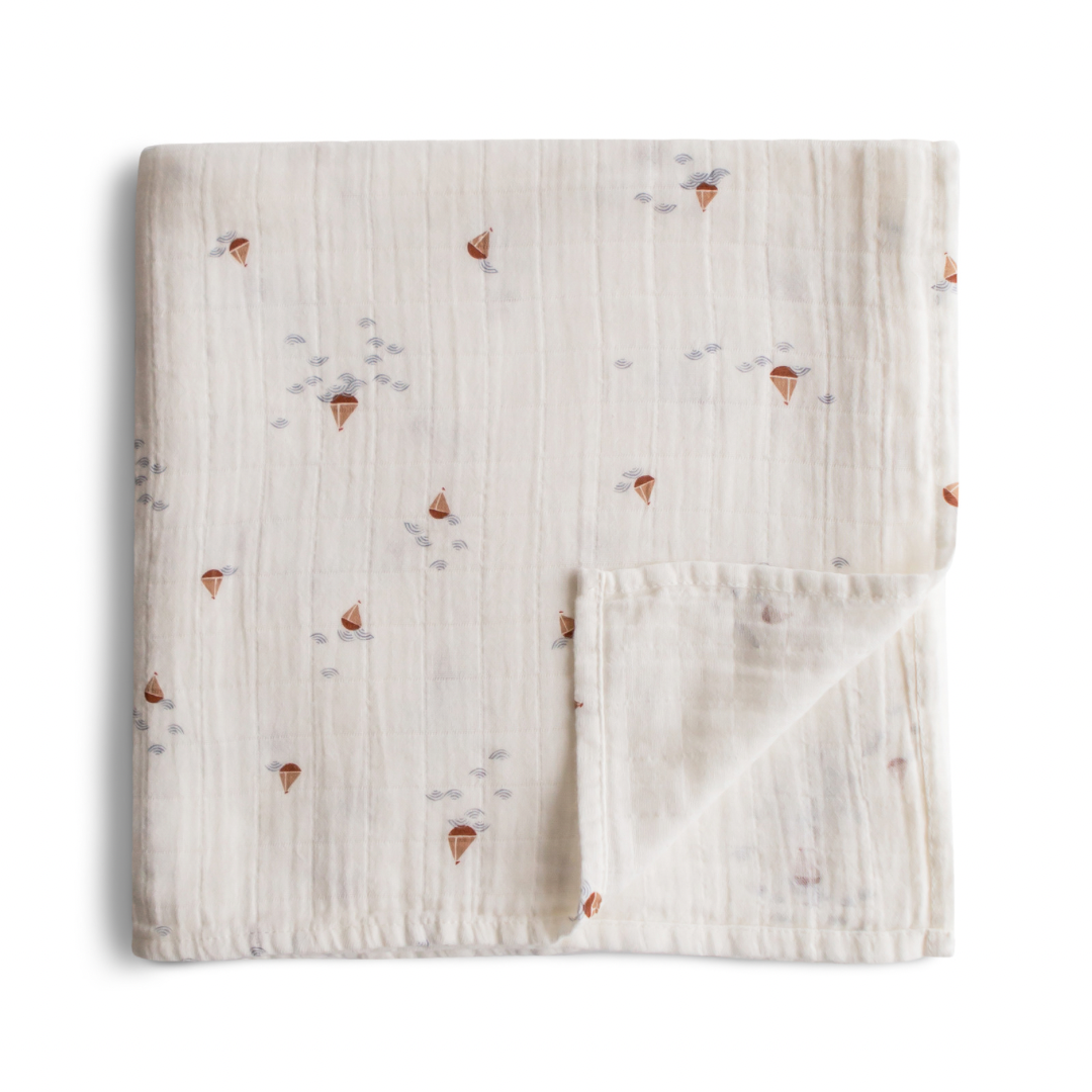 MUSHIE Muslin Swaddle Blanket