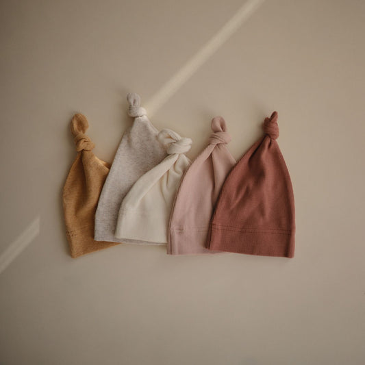 MUSHIE Clothing Ribbed Baby Beanie