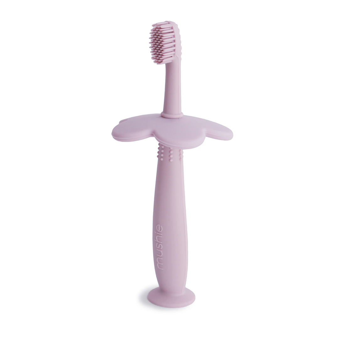 MUSHIE Silicone Training Toothbrush