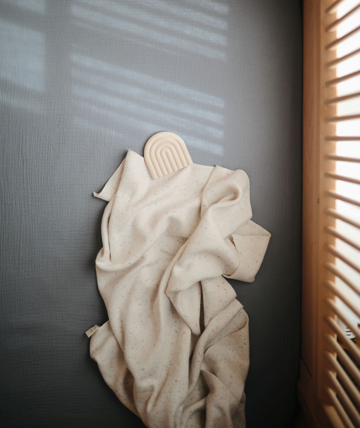MUSHIE Knitted Baby Blanket