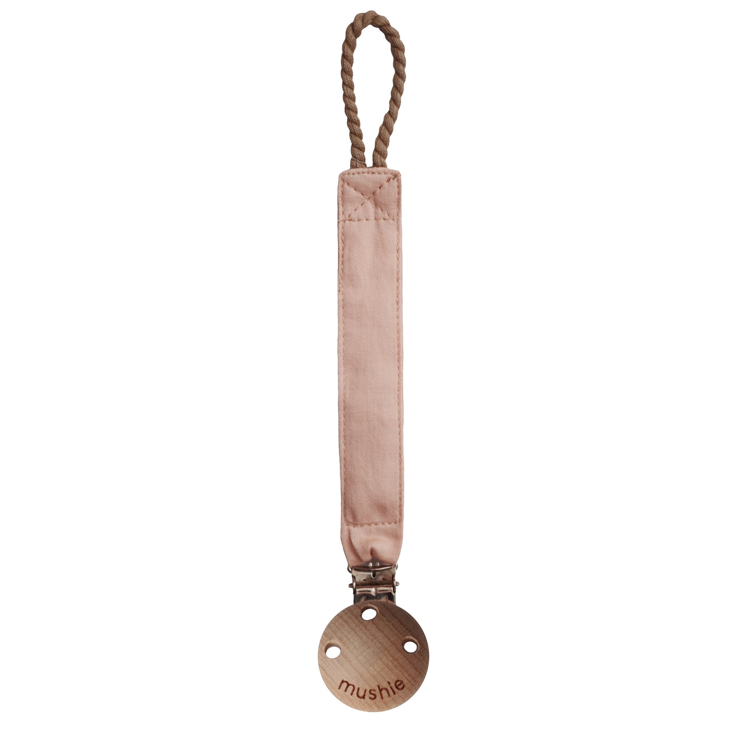 Mushie Silicone Pacifier Clip