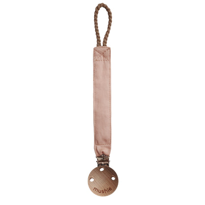 Mushie Silicone Pacifier Clip