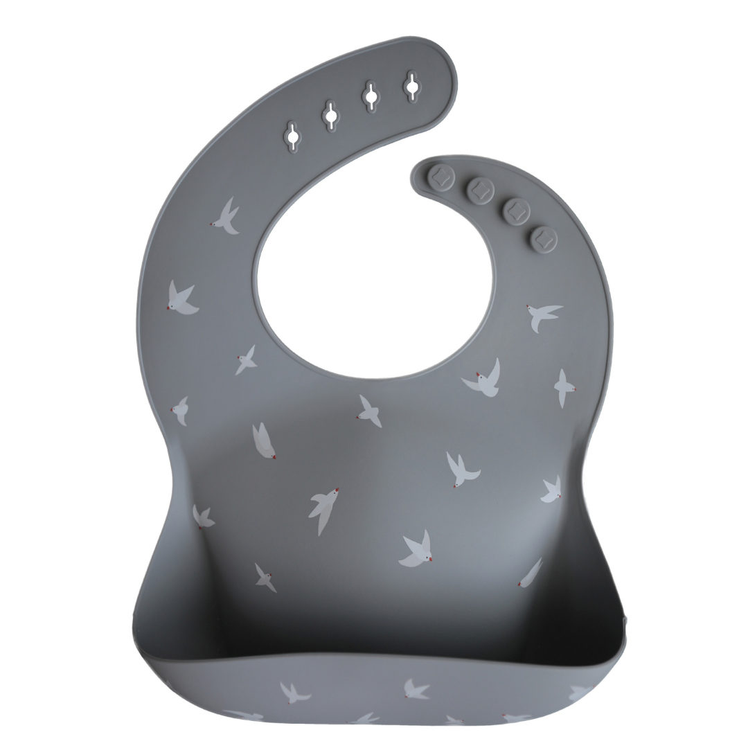 MUSHIE Silicone Baby Bib