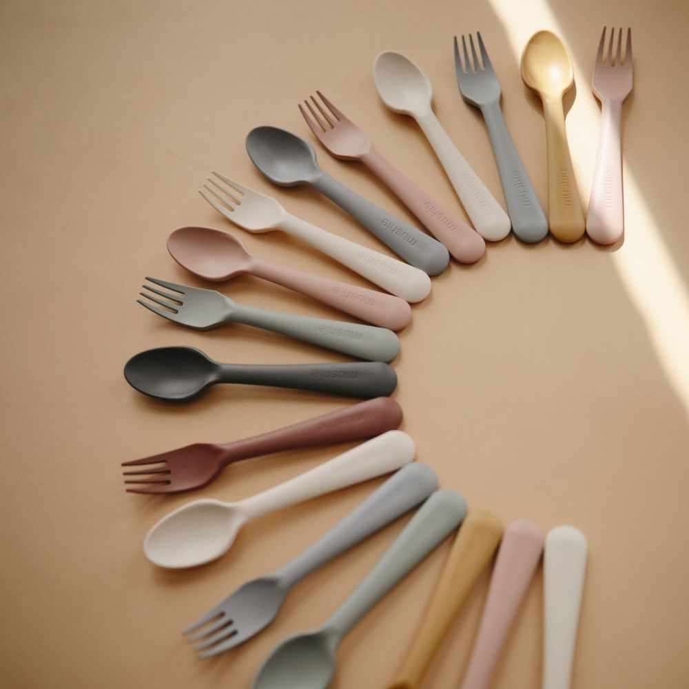 MUSHIE Dinnerware Fork and Spoon Set