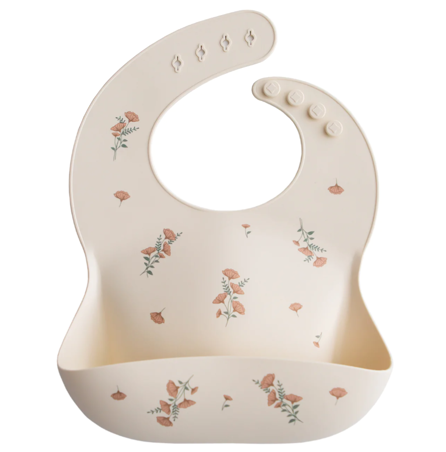MUSHIE Silicone Baby Bib