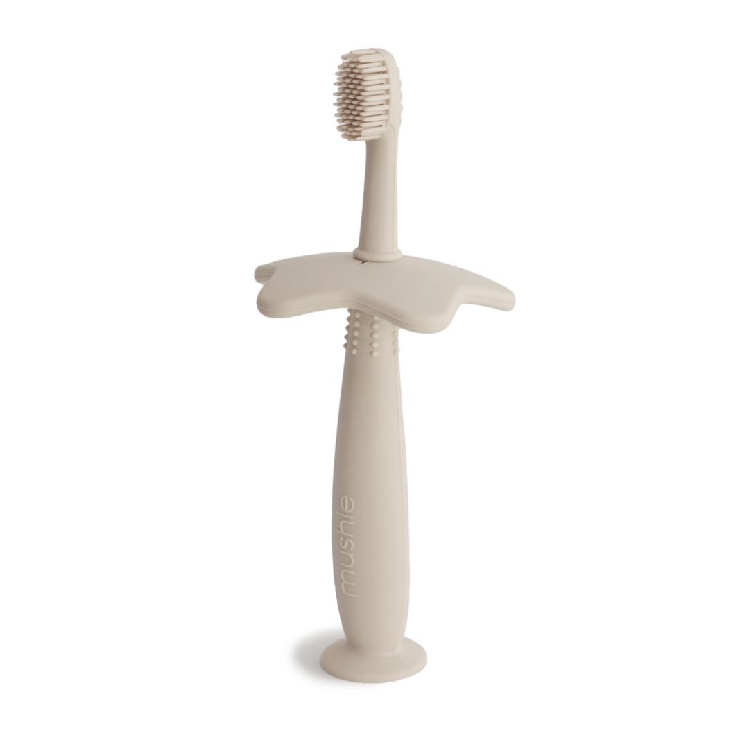 MUSHIE Silicone Training Toothbrush