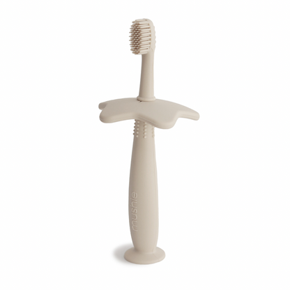 MUSHIE Silicone Training Toothbrush