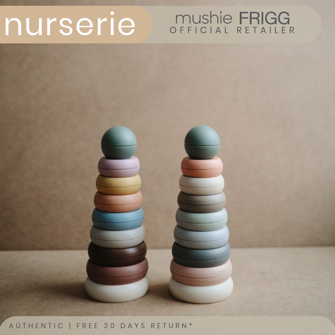 MUSHIE Stacking Rings Ringtower Toy