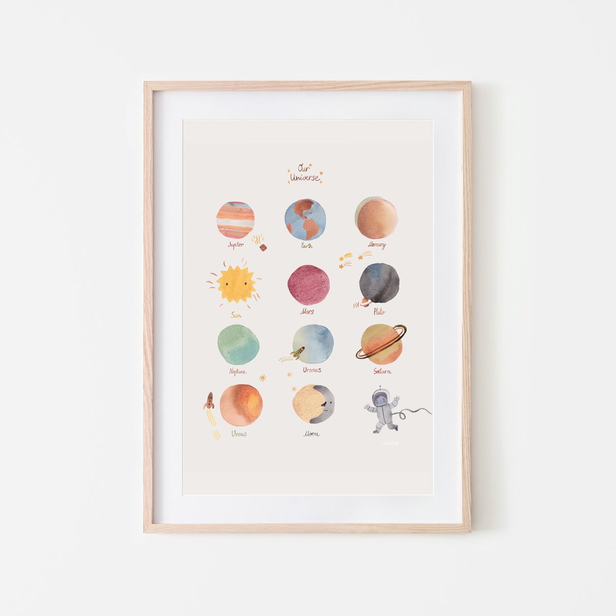MUSHIE Wall Poster