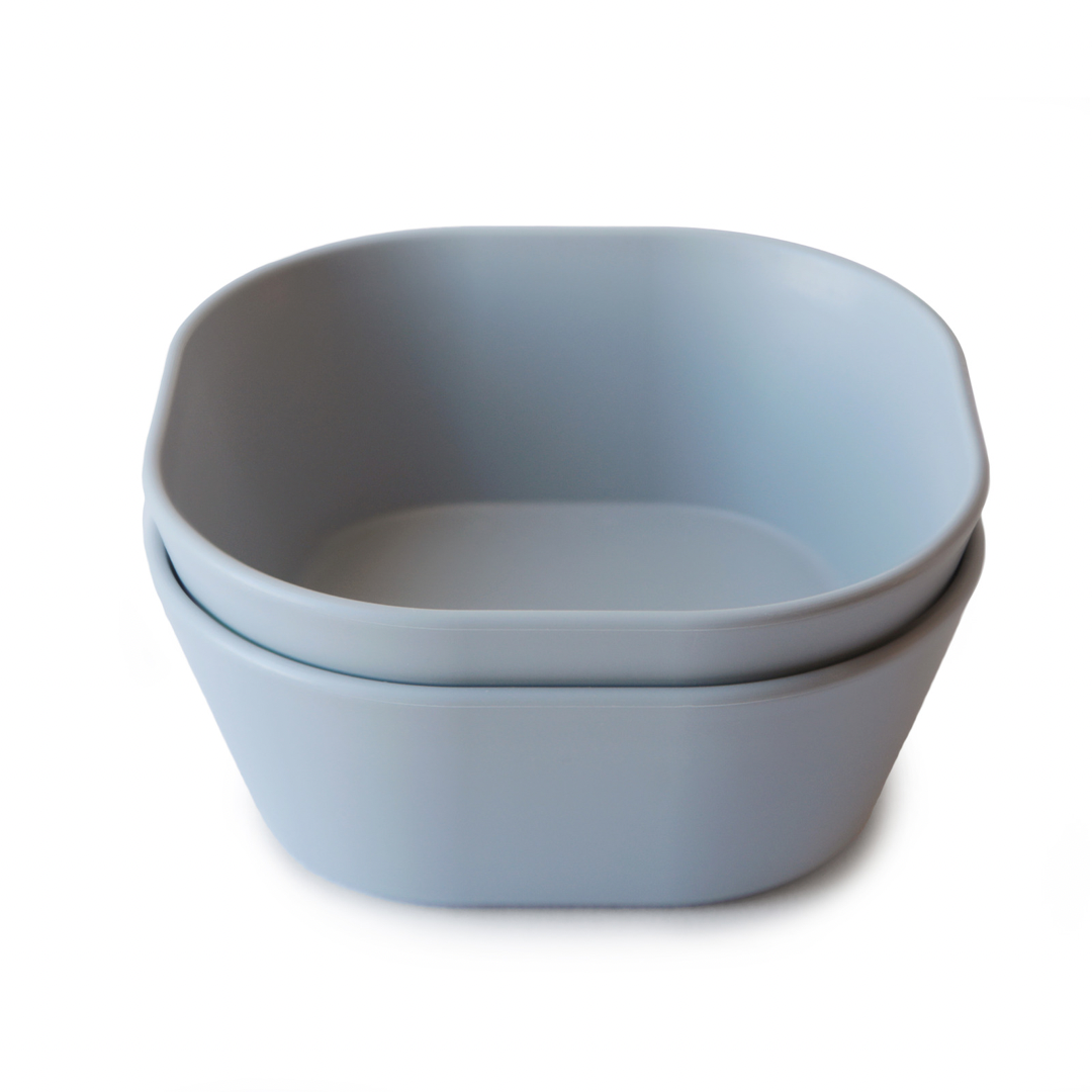 MUSHIE Square Dinnerware Bowl, Set of 2