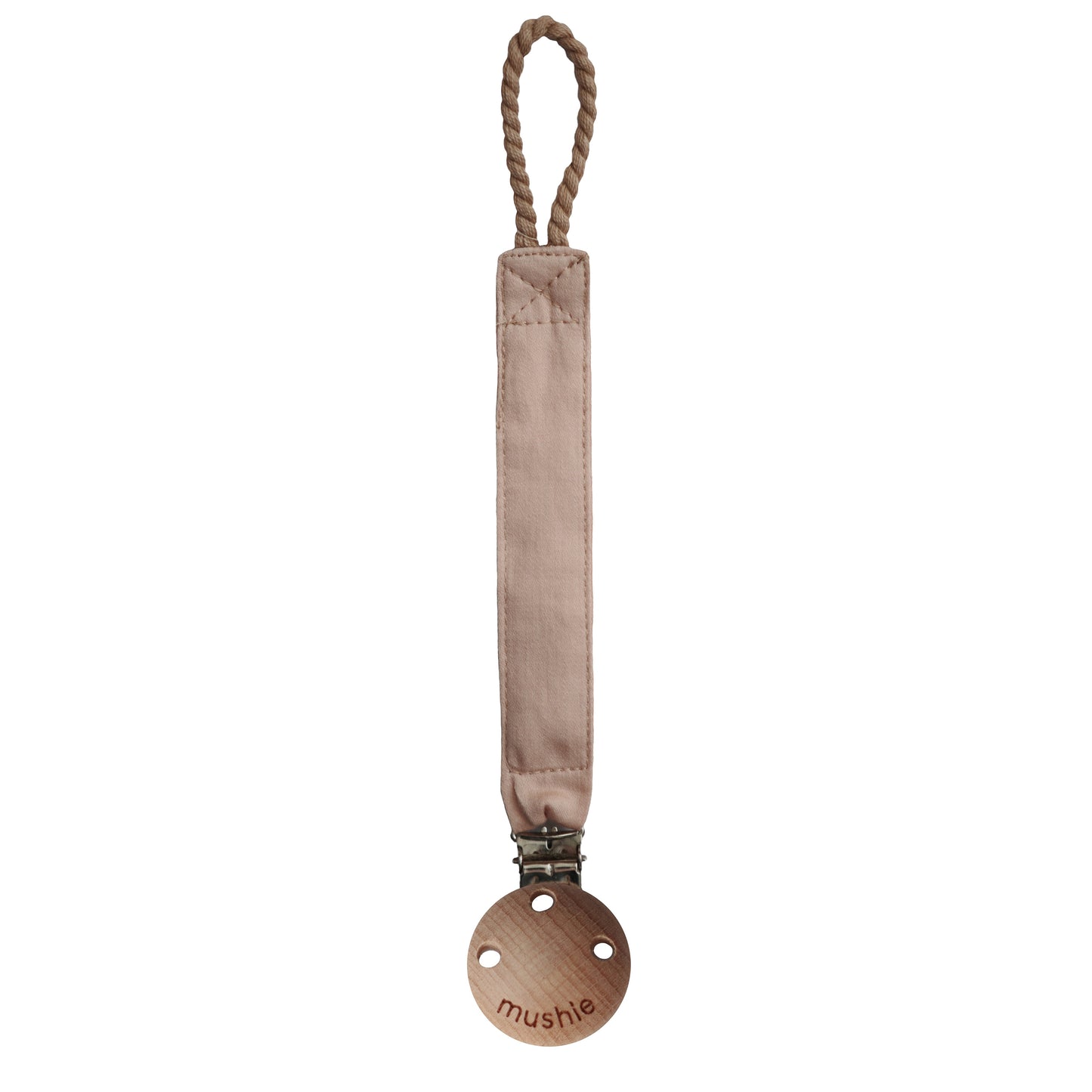 Mushie Silicone Pacifier Clip