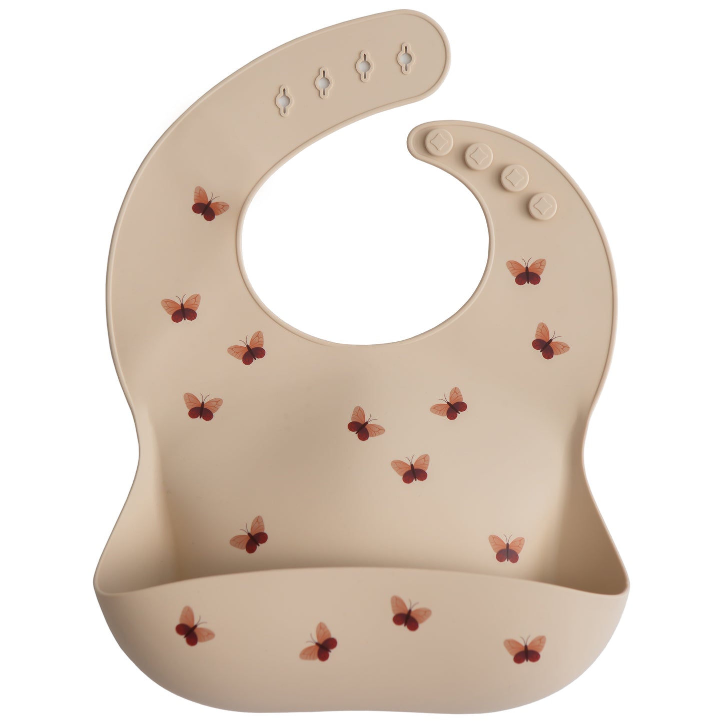 MUSHIE Silicone Baby Bib