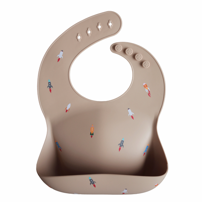 MUSHIE Silicone Baby Bib
