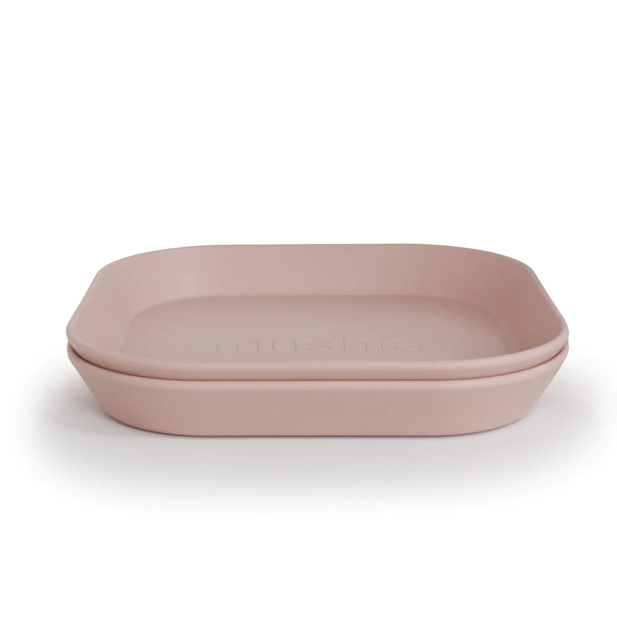 MUSHIE Square Dinnerware Plates, Set of 2