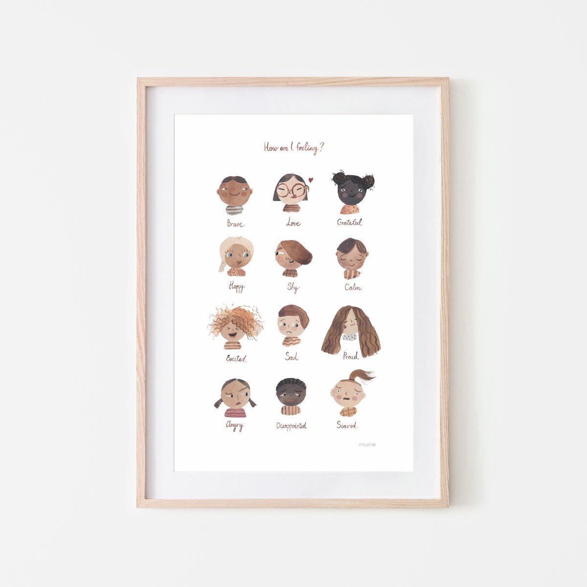 MUSHIE Wall Poster