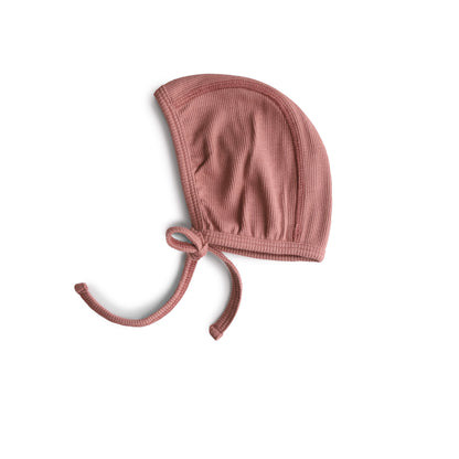 MUSHIE Clothing Ribbed Baby Bonnet