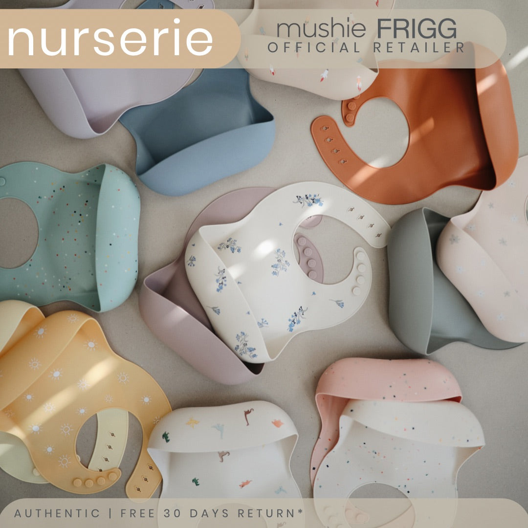 MUSHIE Silicone Baby Bib