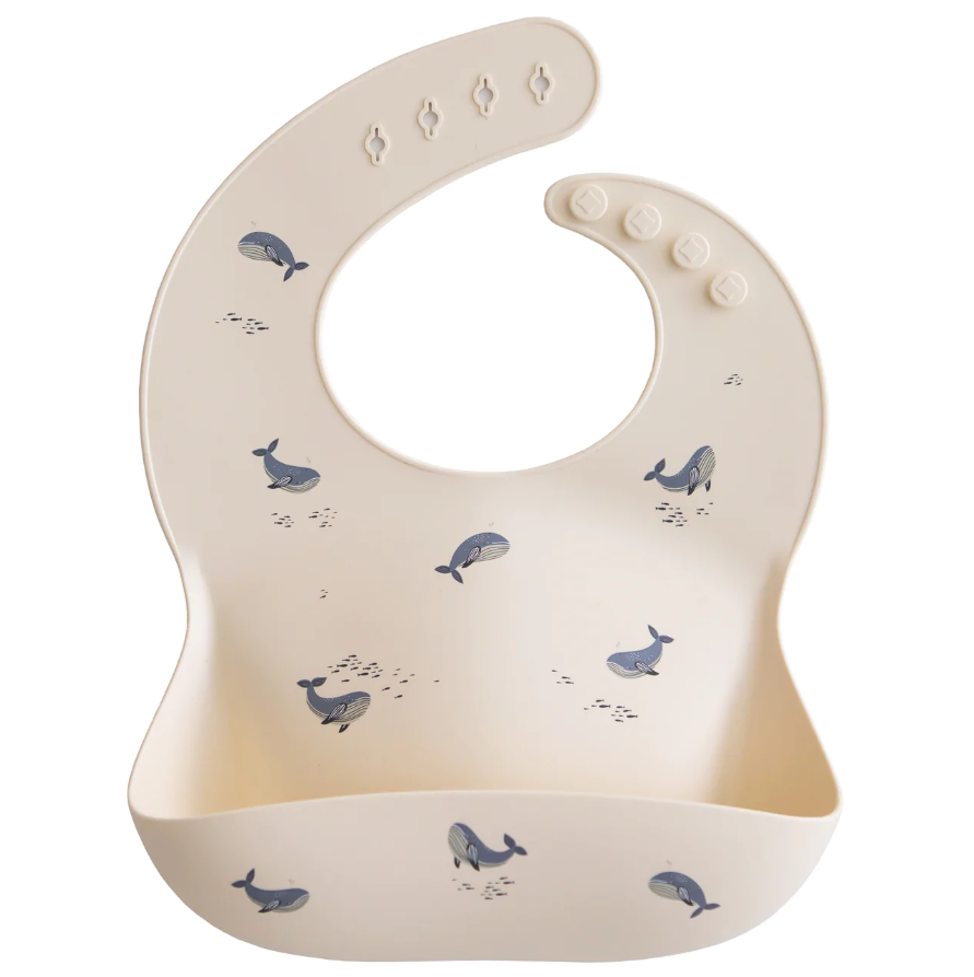 MUSHIE Silicone Baby Bib