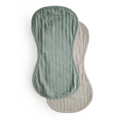 MUSHIE Burp Cloths 2-Pack