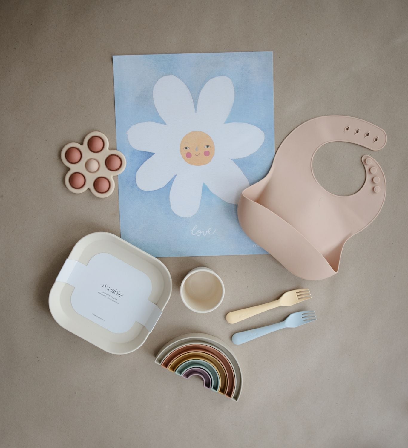 MUSHIE Floral Poster Set (Bloom/Love/Shine)