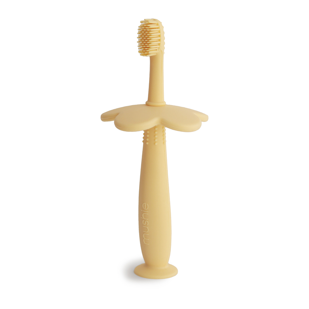 MUSHIE Silicone Training Toothbrush